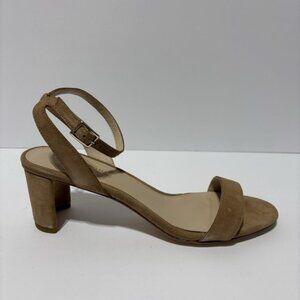 Pelle Moda Women’s Moira 2 Latte Heeled Sandals, Size 8.5 M